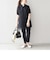 *〈手洗い可能〉カットジャガードシフォン2WAYチュニック◇