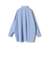SHIPS Primary Navy Label:〈手洗い可能〉ALBINIコットンビッグワイズシャツ