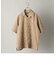 SHIPS: フラワー ジャカード オープンカラーシャツ S/S