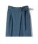 *〈手洗い可能〉リネンライクラップパンツ◇