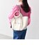 *3WAY 配色 キャンバス トート バッグ ◇
