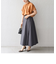 〈手洗い可能〉FABRICAフレアスカート◇