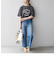 SHIPS any: エスプリ ロゴ Tシャツ