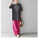 SHIPS any: エスプリ ロゴ Tシャツ