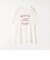 SHIPS any: エスプリ ロゴ Tシャツ