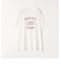 SHIPS any: エスプリ ロゴ Tシャツ
