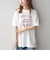 SHIPS any: エスプリ ロゴ Tシャツ