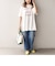 SHIPS any: エスプリ ロゴ Tシャツ