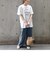 SHIPS any: エスプリ ロゴ Tシャツ