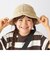 SHIPS any: 透かし編み ペーパー バケット ハット <KIDS>◇