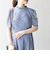 〈結婚式・パーティ〉【SHIPS別注】kaene:コードレース ワンピース
