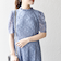 〈結婚式・パーティ〉【SHIPS別注】kaene:コードレース ワンピース