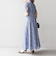 〈結婚式・パーティ〉【SHIPS別注】kaene:コードレース ワンピース