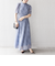 〈結婚式・パーティ〉【SHIPS別注】kaene:コードレース ワンピース