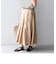 〈手洗い可能〉テレデランフレアスカート◇
