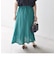 〈手洗い可能〉テレデランフレアスカート◇