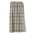 *〈手洗い可能〉ツイルチェックスカート◇