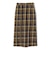 *〈手洗い可能〉ツイルチェックスカート◇