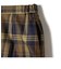 *〈手洗い可能〉ツイルチェックスカート◇