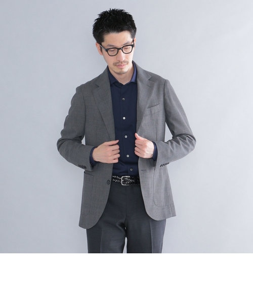 ships シップス homespun グレー ビジネスジャケット 48 ships シップス homespun グレー ビジネスジャケット 48