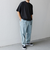 【SHIPS any別注】GRAMiCCi: オーガニックコットン ルーズテーパード ストレッチ デニム パンツ◇