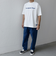 【SHIPS any別注】GRAMiCCi: オーガニックコットン ルーズテーパード ストレッチ デニム パンツ◇