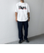 【SHIPS any別注】GRAMiCCi: オーガニックコットン ルーズテーパード ストレッチ デニム パンツ◇