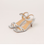 《一部追加予約》SHIPS any: クロス ストラップ サンダル