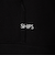 【WEB限定】SHIPS: マイクロ SHIPS 刺繍 ロゴ 裏毛 スウェット プルオーバーパーカー