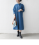 SHIPS any:〈洗濯機可能〉デニム ブザム シャツ ワンピース［SHIPS any DENIM］