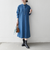 SHIPS any:〈洗濯機可能〉デニム ブザム シャツ ワンピース［SHIPS any DENIM］
