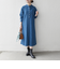 SHIPS any:〈洗濯機可能〉デニム ブザム シャツ ワンピース［SHIPS any DENIM］
