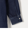 SHIPS any:〈洗濯機可能〉デニム ブザム シャツ ワンピース［SHIPS any DENIM］