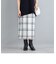 ウールタータンチェックタイトスカート◇