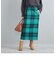 ウールタータンチェックタイトスカート◇
