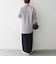 SHIPS any:〈洗濯機可能〉REPREVE バンド カラー シャツ