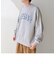 【SHIPS any別注】Champion: ANYロゴ カレッジプリント クルーネック スウェット◇