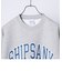 【SHIPS any別注】Champion: ANYロゴ カレッジプリント クルーネック スウェット◇