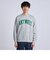 【SHIPS any別注】Champion: ANYロゴ カレッジプリント クルーネック スウェット◇