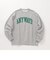 【SHIPS any別注】Champion: ANYロゴ カレッジプリント クルーネック スウェット◇