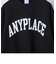 【SHIPS any別注】Champion: ANYロゴ カレッジプリント クルーネック スウェット◇