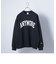 【SHIPS any別注】Champion: ANYロゴ カレッジプリント クルーネック スウェット◇
