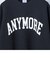【SHIPS any別注】Champion: ANYロゴ カレッジプリント クルーネック スウェット◇