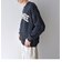 【SHIPS any別注】Champion: ANYロゴ カレッジプリント クルーネック スウェット◇