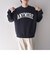 【SHIPS any別注】Champion: ANYロゴ カレッジプリント クルーネック スウェット◇