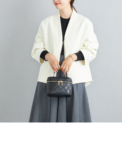 〈手洗い可能〉コクーンジップブルゾン 22FW◇