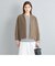 〈手洗い可能〉コクーンジップブルゾン 22FW◇
