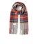 SHIPS any: ウールチェック リバーシブル マフラー3