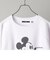 *SHIPS: アメリカ製 ＜MICKEY MOUSE＞ プリント ラグランスリーブ クルーネック スウェット