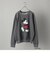 *SHIPS: アメリカ製 ＜MICKEY MOUSE＞ プリント ラグランスリーブ クルーネック スウェット